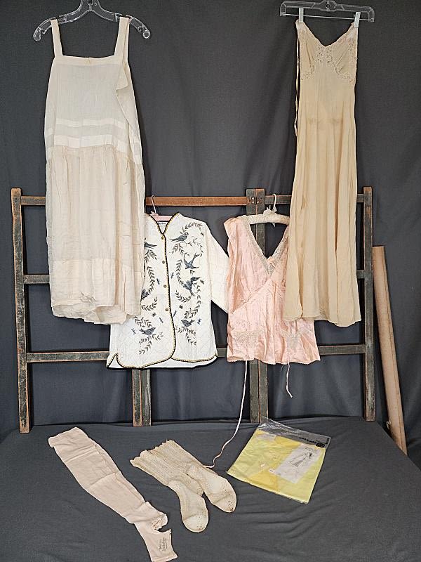 Lot 200: Vintage Lingerie, Stockings, and more