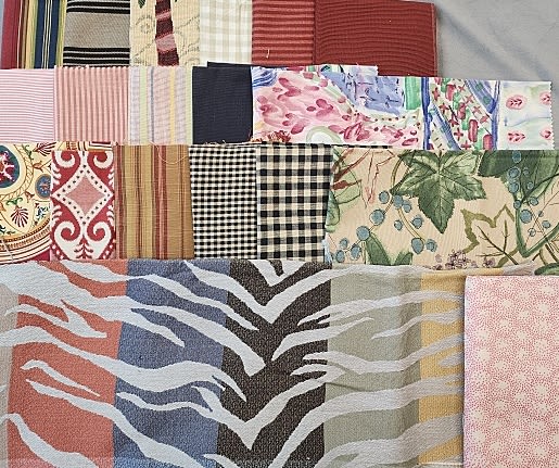 Lot 217: 10 lbs Home Decor Fabric 1990-2010
