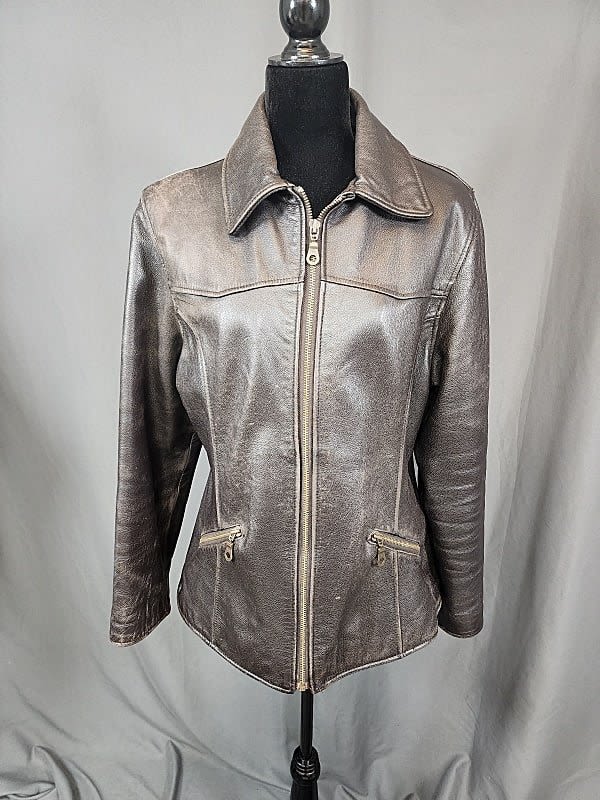 Lot 168: Vintage Wilda Leather Jacket