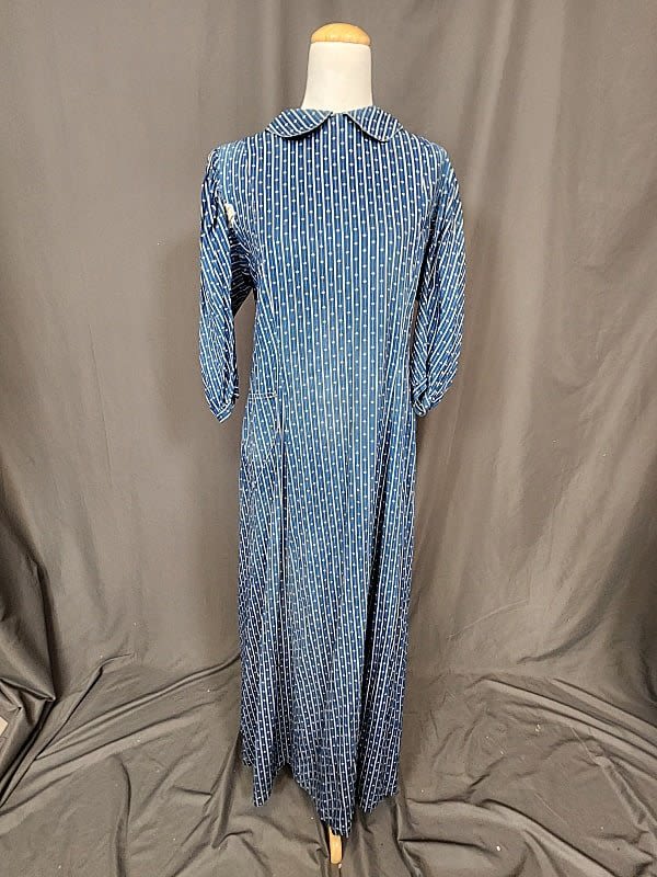 Lot 225: Antique c1900 Indigo Dress