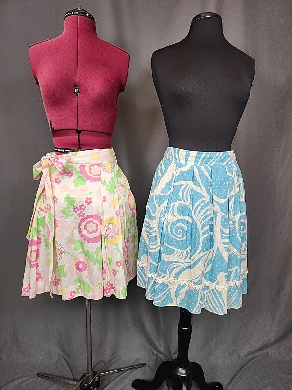 Lot 228: 2 Vintage Lilly Pulitzer Skirts