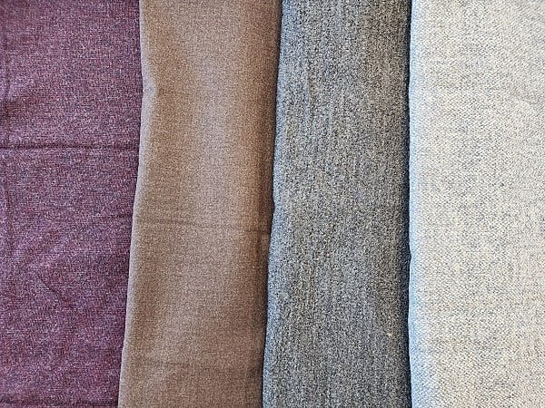 Lot 171: 4 Pieces of Vintage Wool- Solids