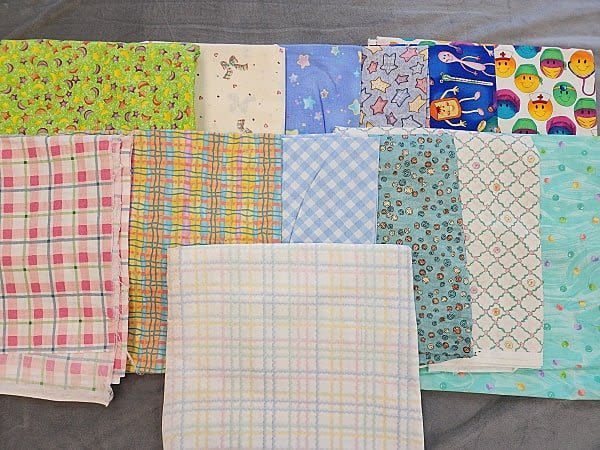 Lot 192: 6lbs of Child Novelty Fabrics
