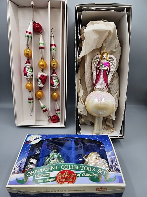 Lot 196: Old World Christmas Group