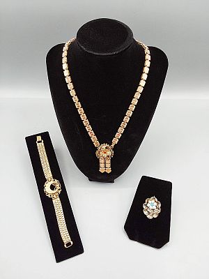 19th Century Gold Filled Book Chain and More. The lot includes a mix of 19th century gold