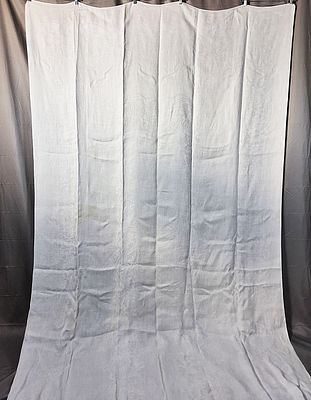 Vintage White Damask Linen Tablecloth - Banquet. Vintage White Damask Linen Tablecloth. The 