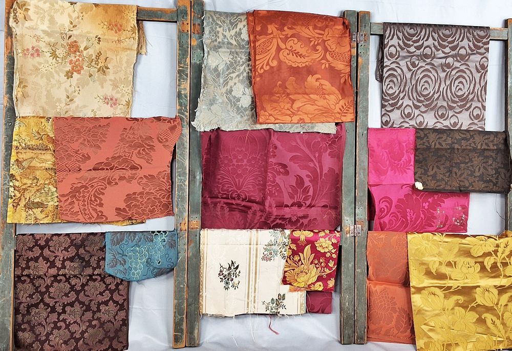 Lot 212: Assortment of Damask Fragments