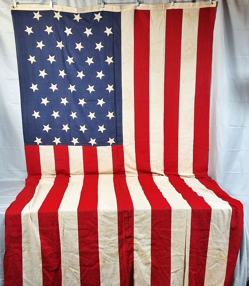 Lot 202: Vintage American Flag - Post 1960