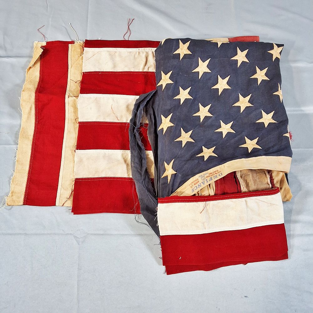 Lot 213: American Flag and Fragments