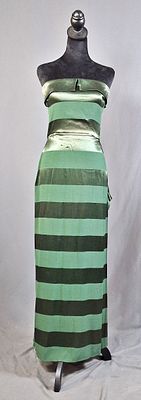Vintage c1950s Strapless Green Dress. Vintage 1950s strapless green dress by J.L.F. Original. 