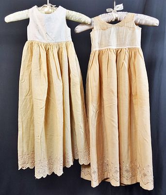 2 Antique Children's Wool Undergarments. There are 2 vintage antique children's wool 
