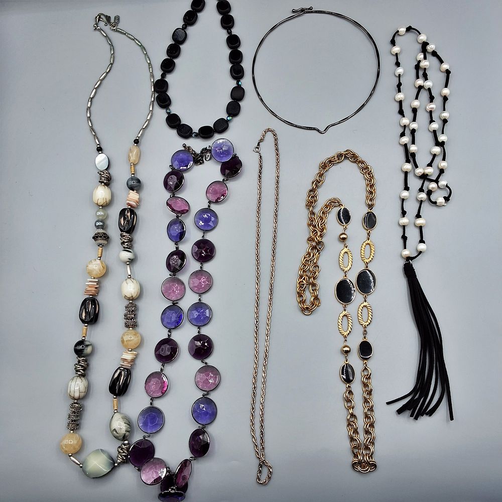 Lot 170: 7 Beaded Necklaces
