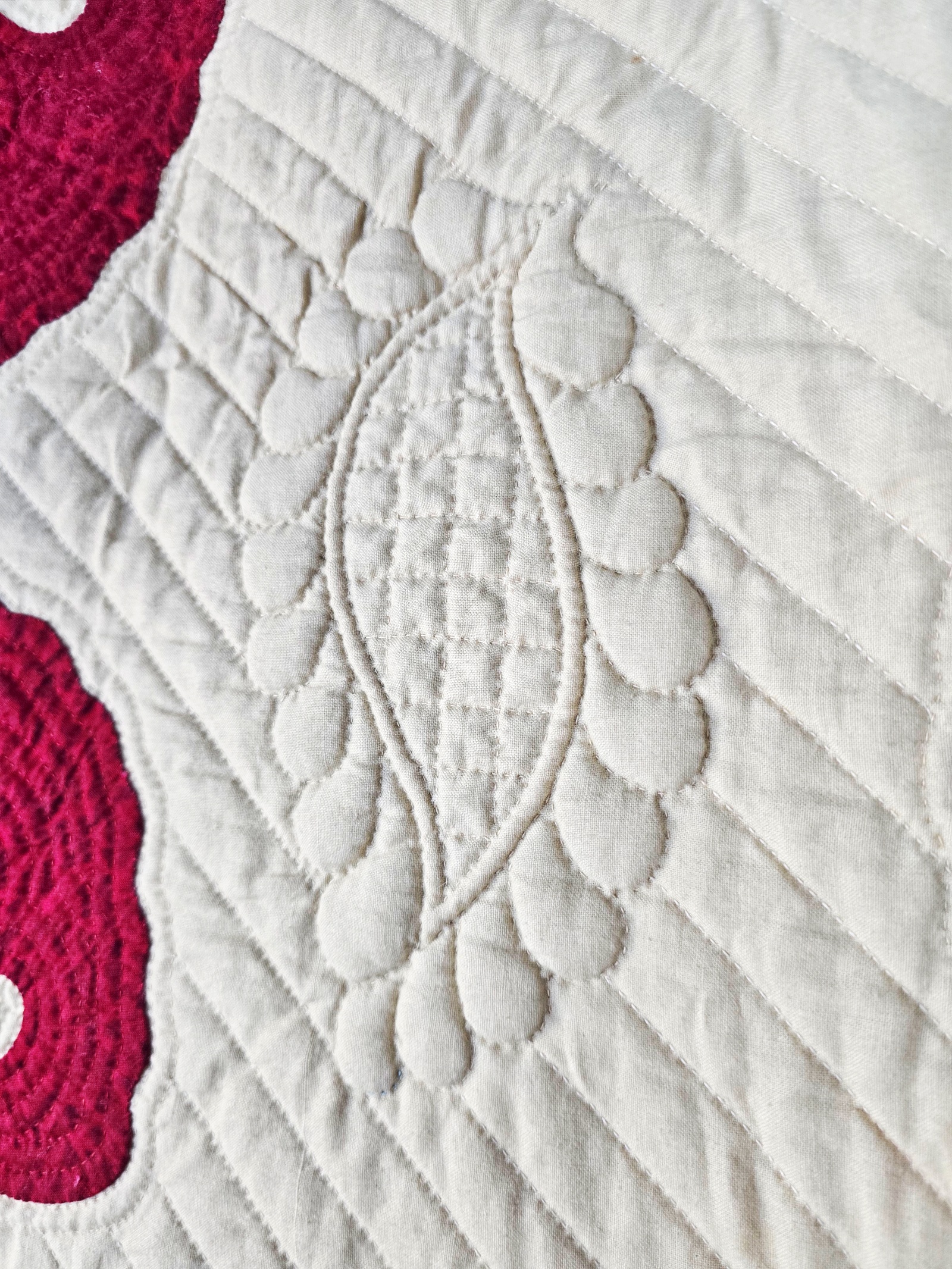 Coxcomb Quilt by Frances Abell Brand