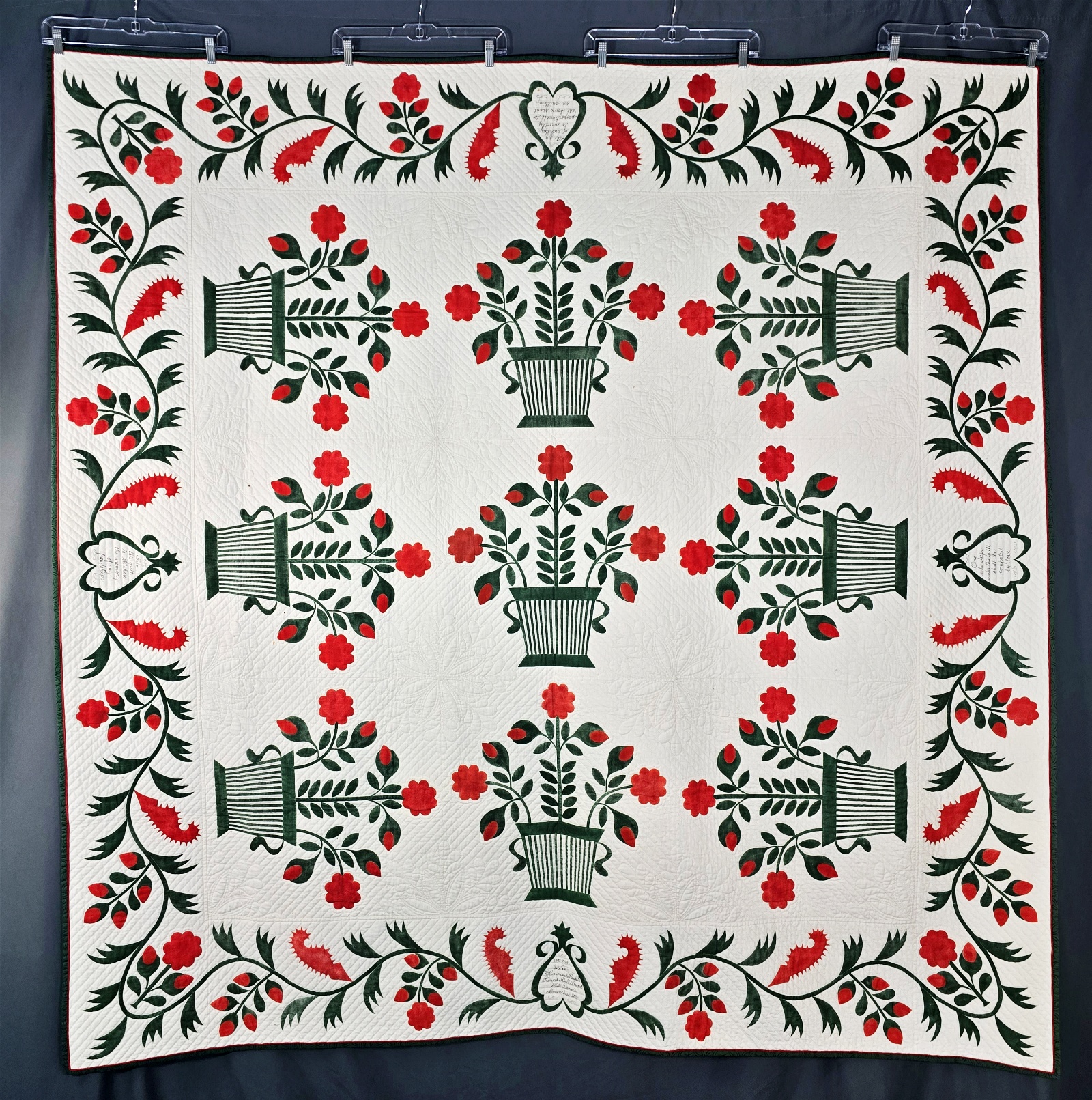 Provincial Baskets Quilt by Frances Abell Brand