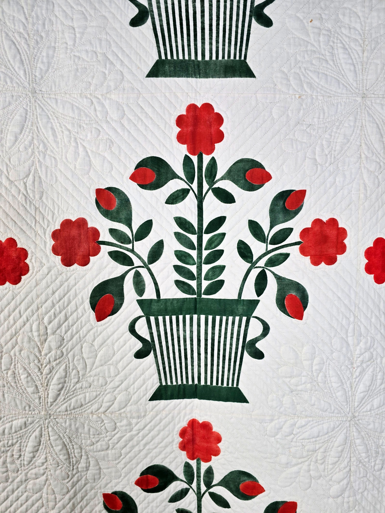 Provincial Baskets Quilt by Frances Abell Brand