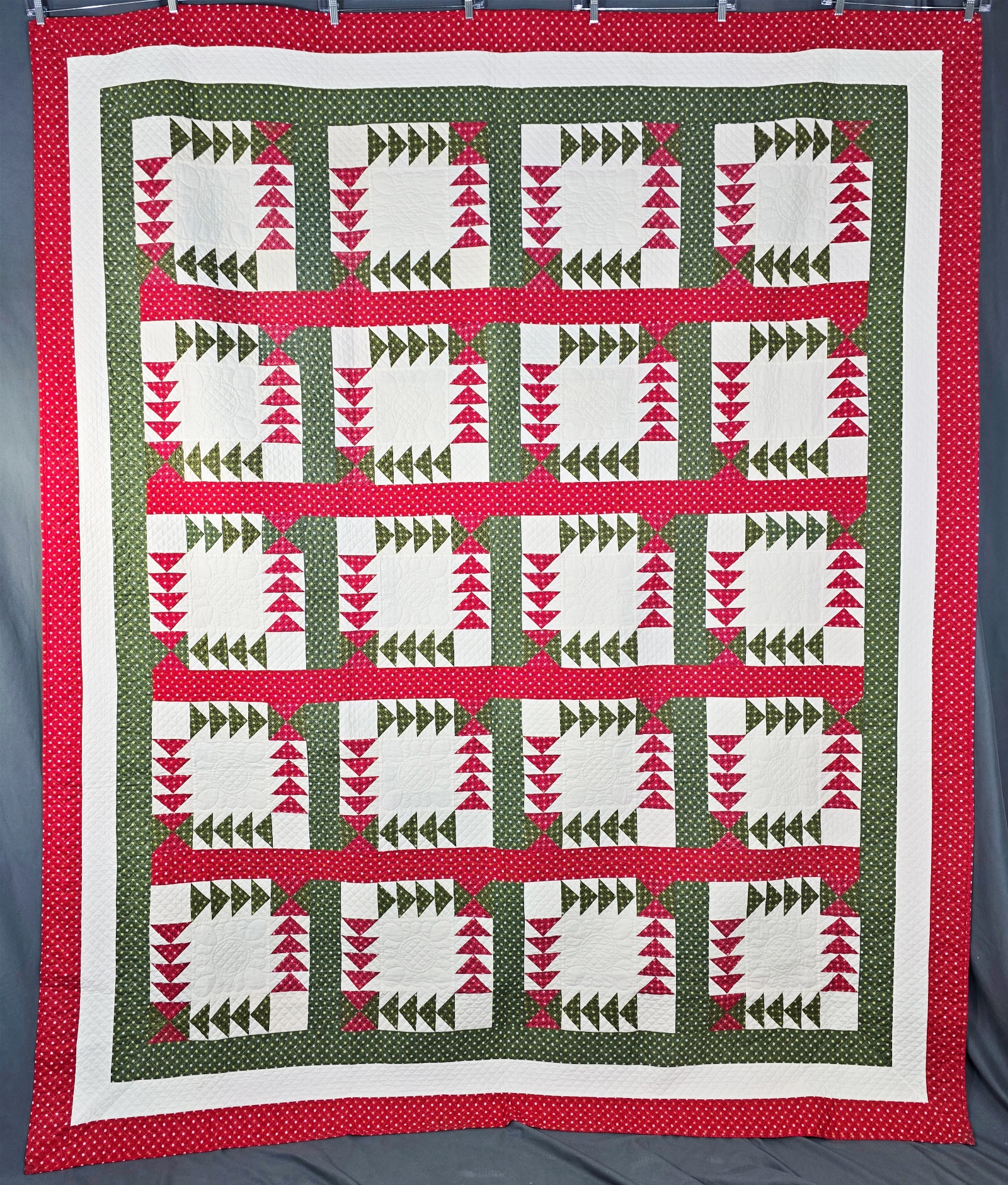 Wild Goose Chase Quilt by Frances Abell Brand