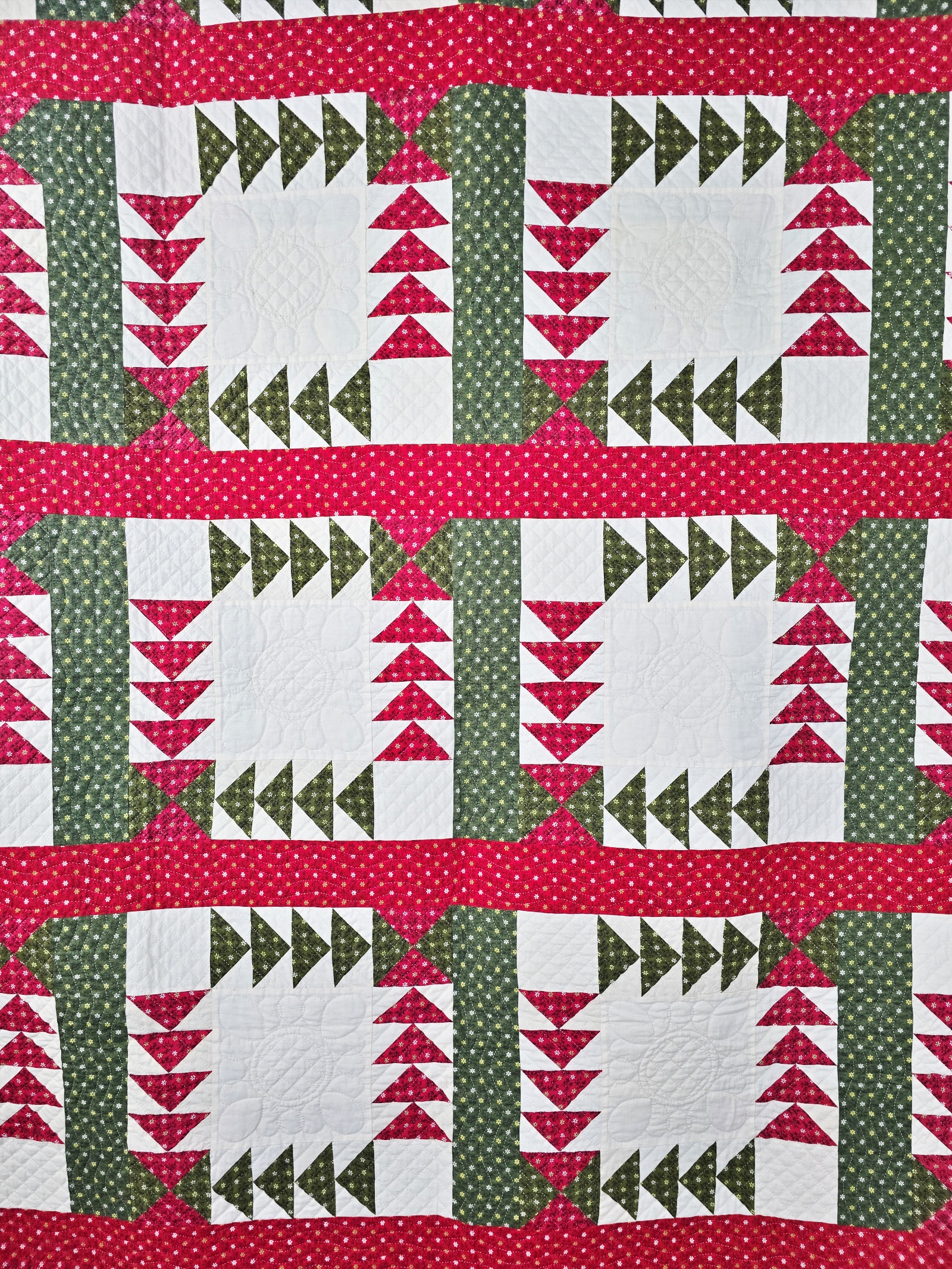 Wild Goose Chase Quilt by Frances Abell Brand