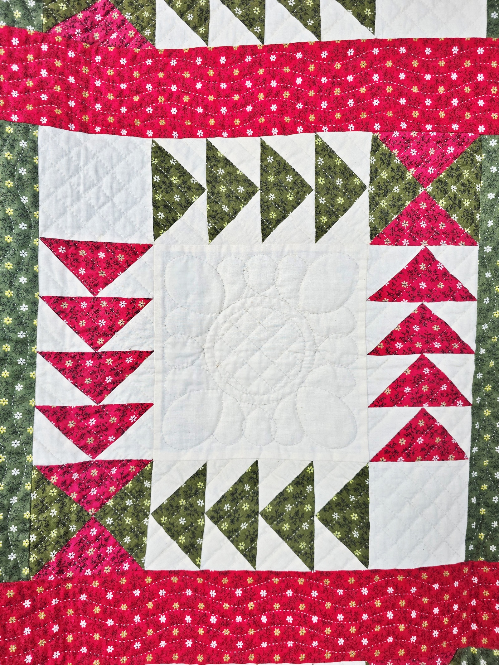 Wild Goose Chase Quilt by Frances Abell Brand