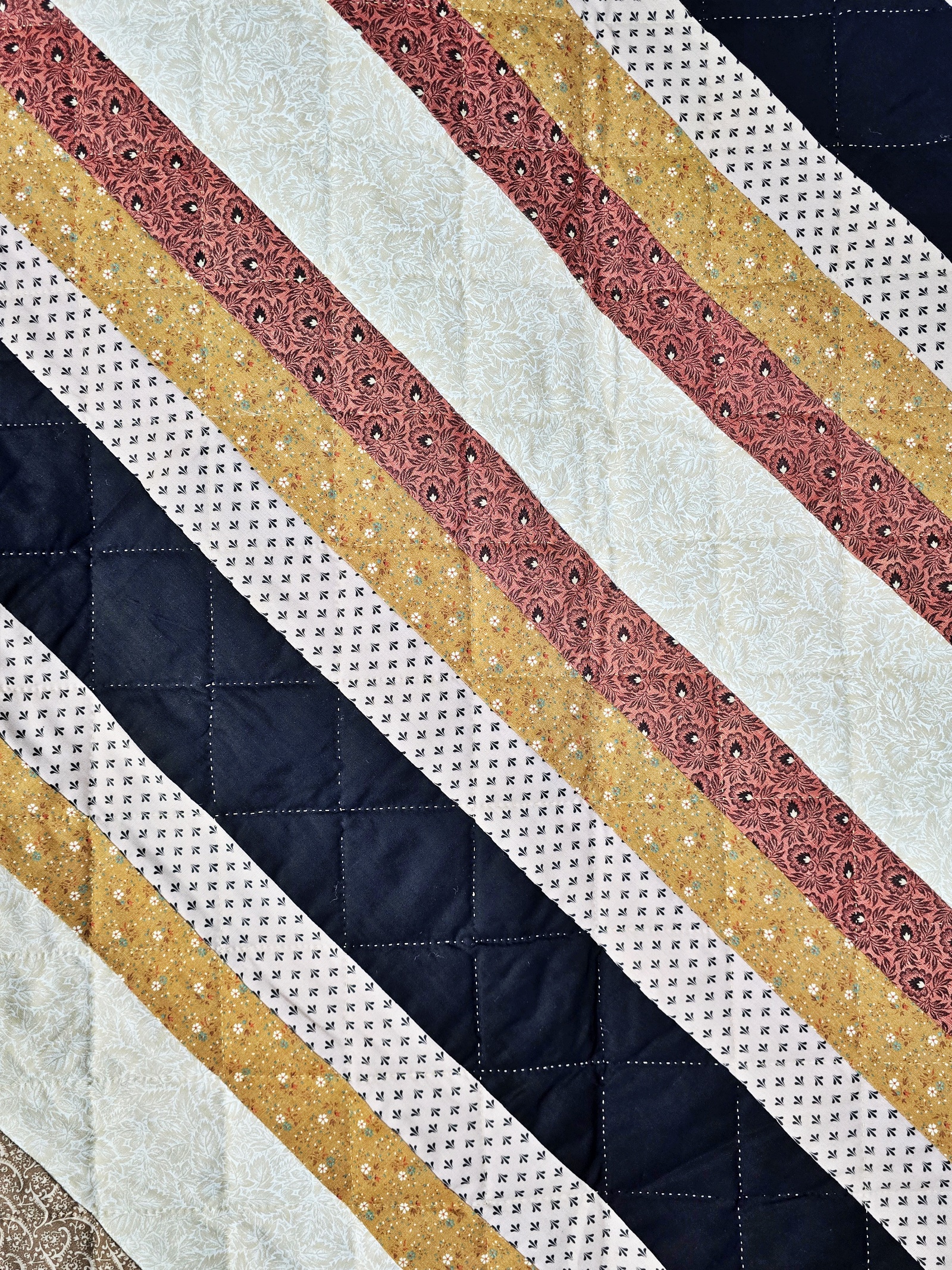 Amish Reversible Quilt by Frances Abell Brand