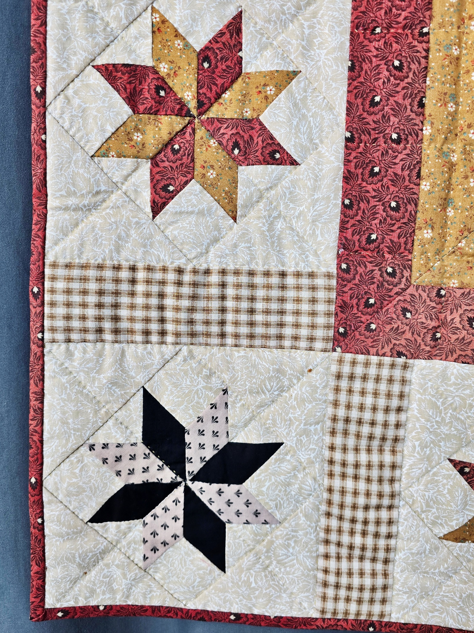 Amish Reversible Quilt by Frances Abell Brand