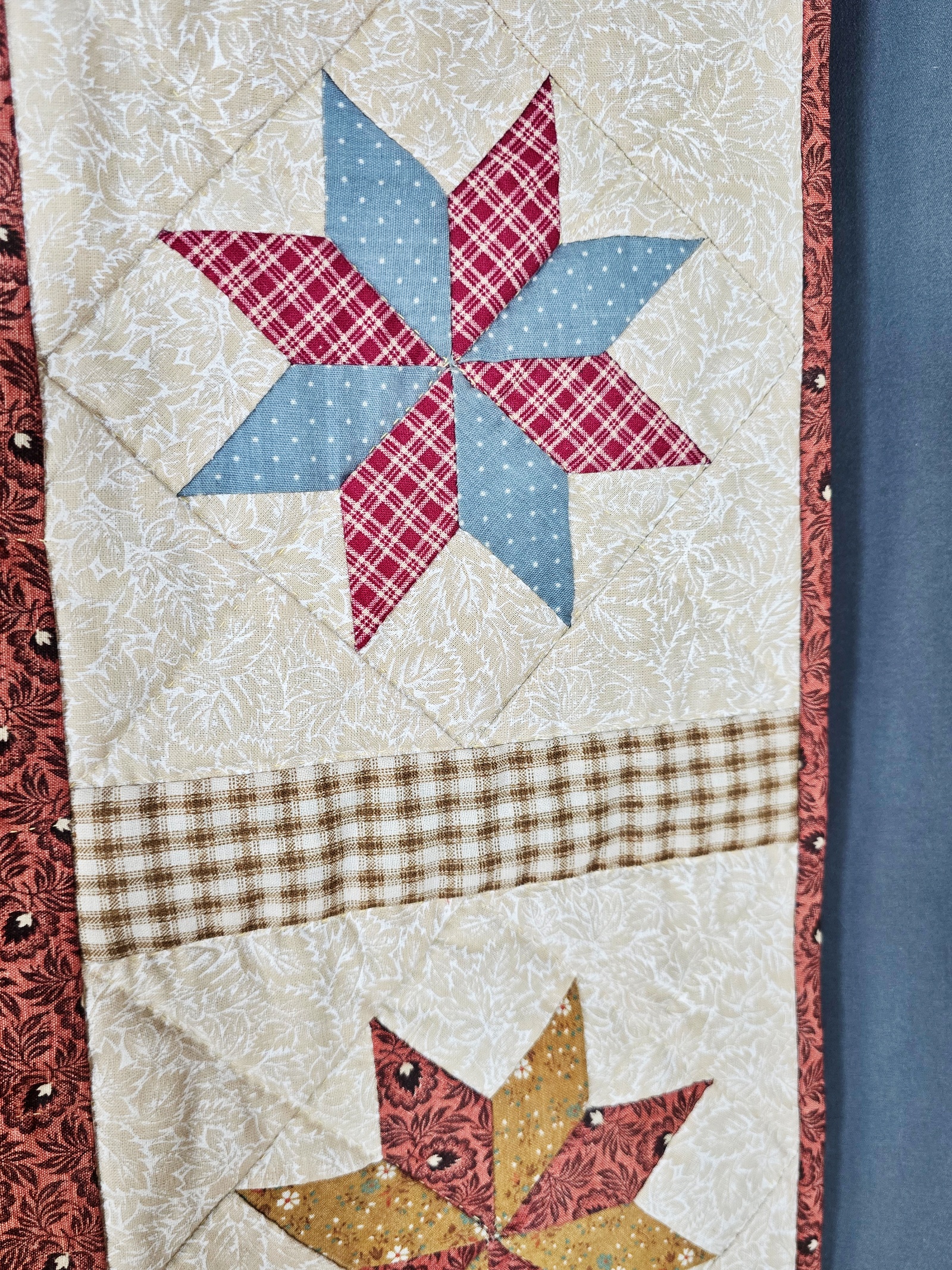 Amish Reversible Quilt by Frances Abell Brand