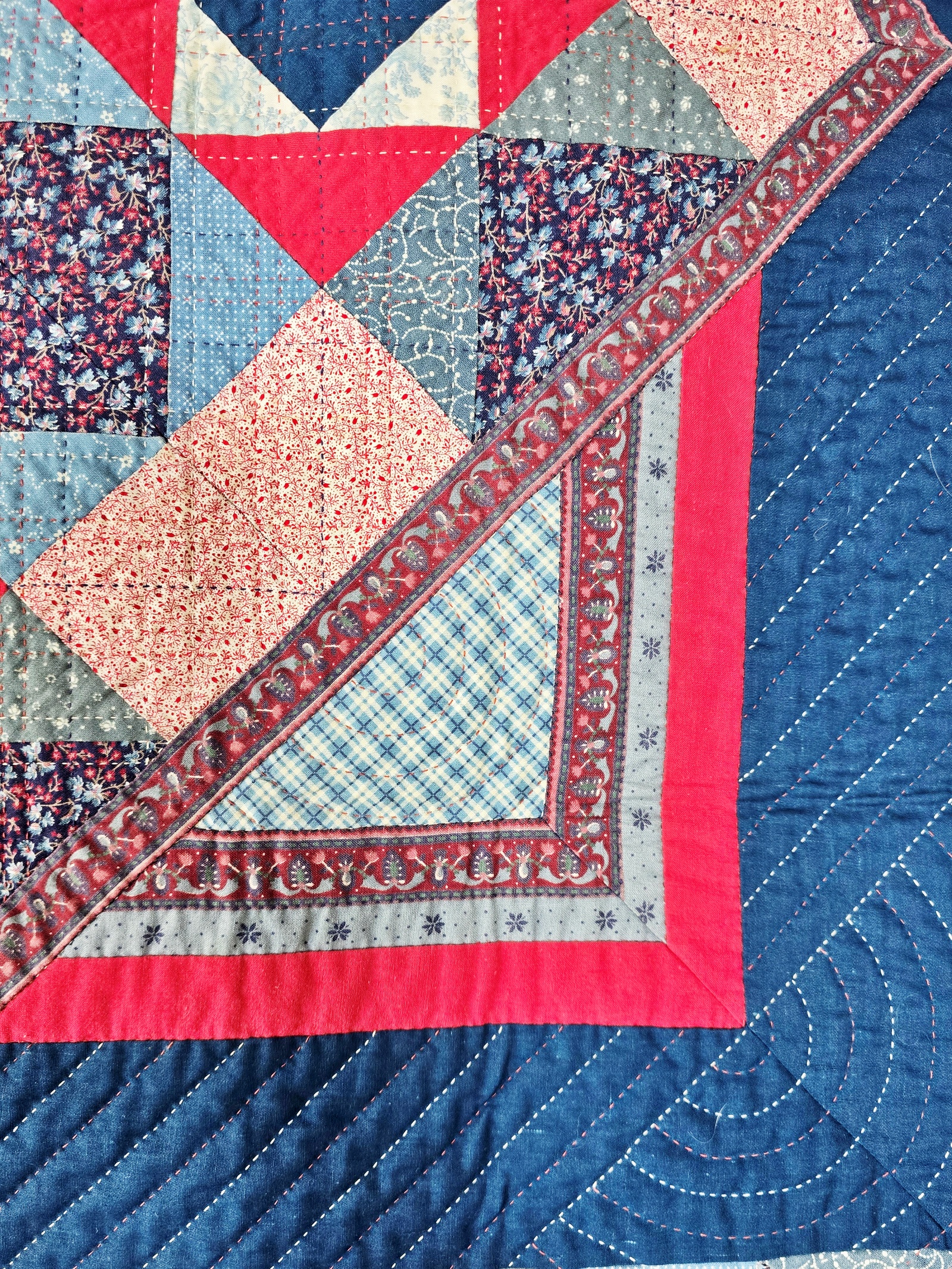 Plaid Quilt by Frances Abell Brand