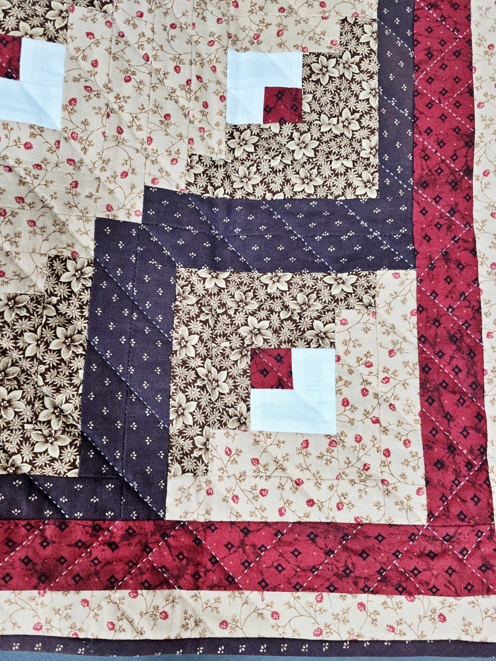 Cross Country Quilt by Frances Abell Brand