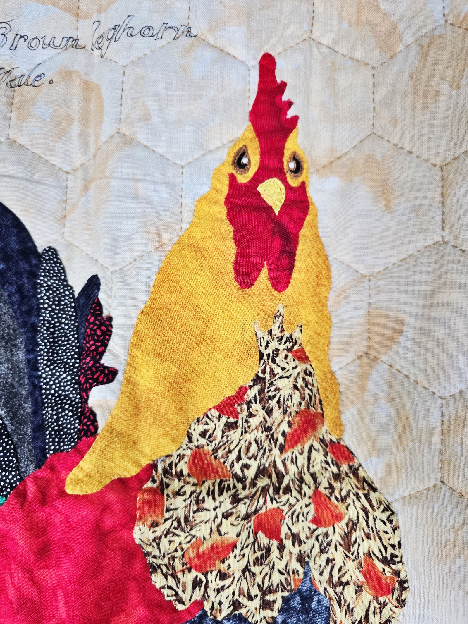 2 Chanticleer Small Quilts by Frances Abell Brand