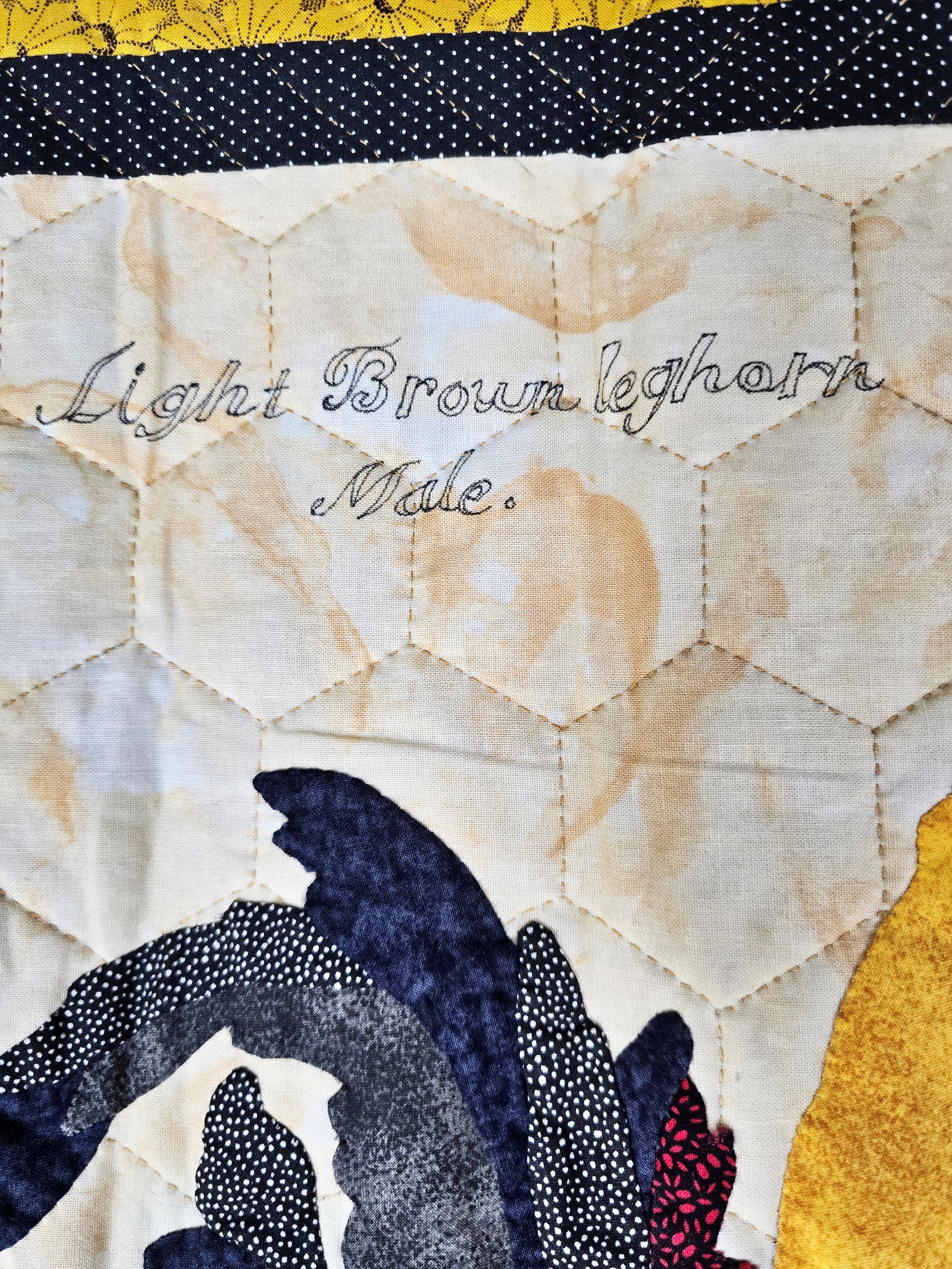 2 Chanticleer Small Quilts by Frances Abell Brand