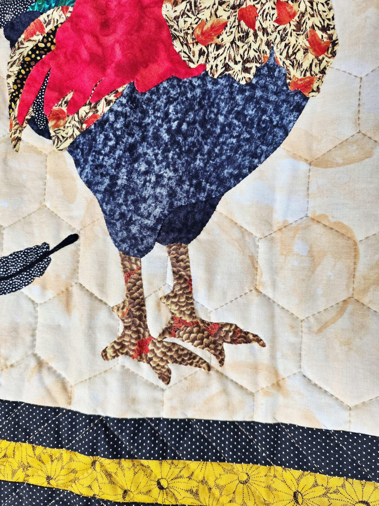 2 Chanticleer Small Quilts by Frances Abell Brand