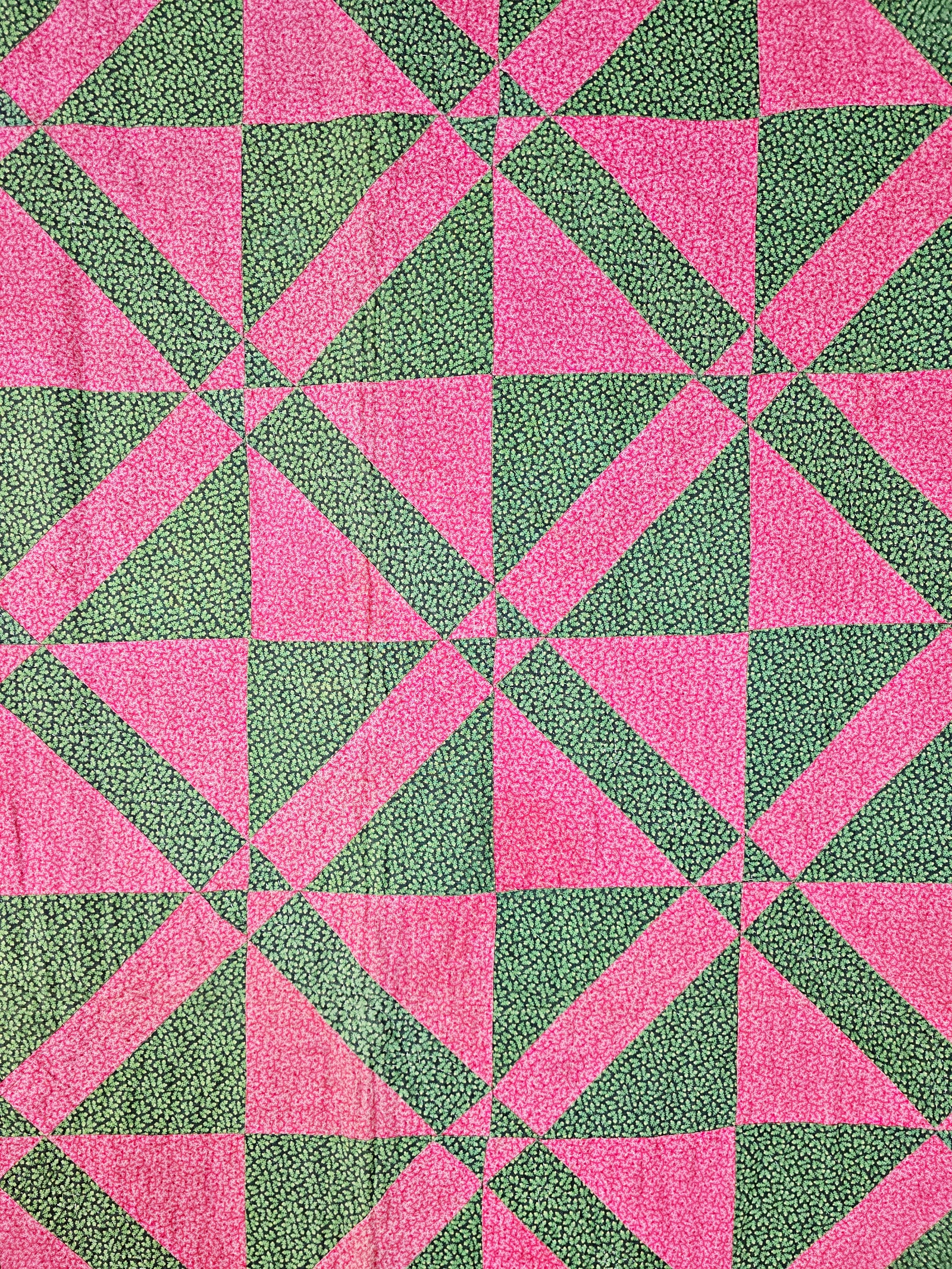 Antique c1880 Fly Foot Quilt