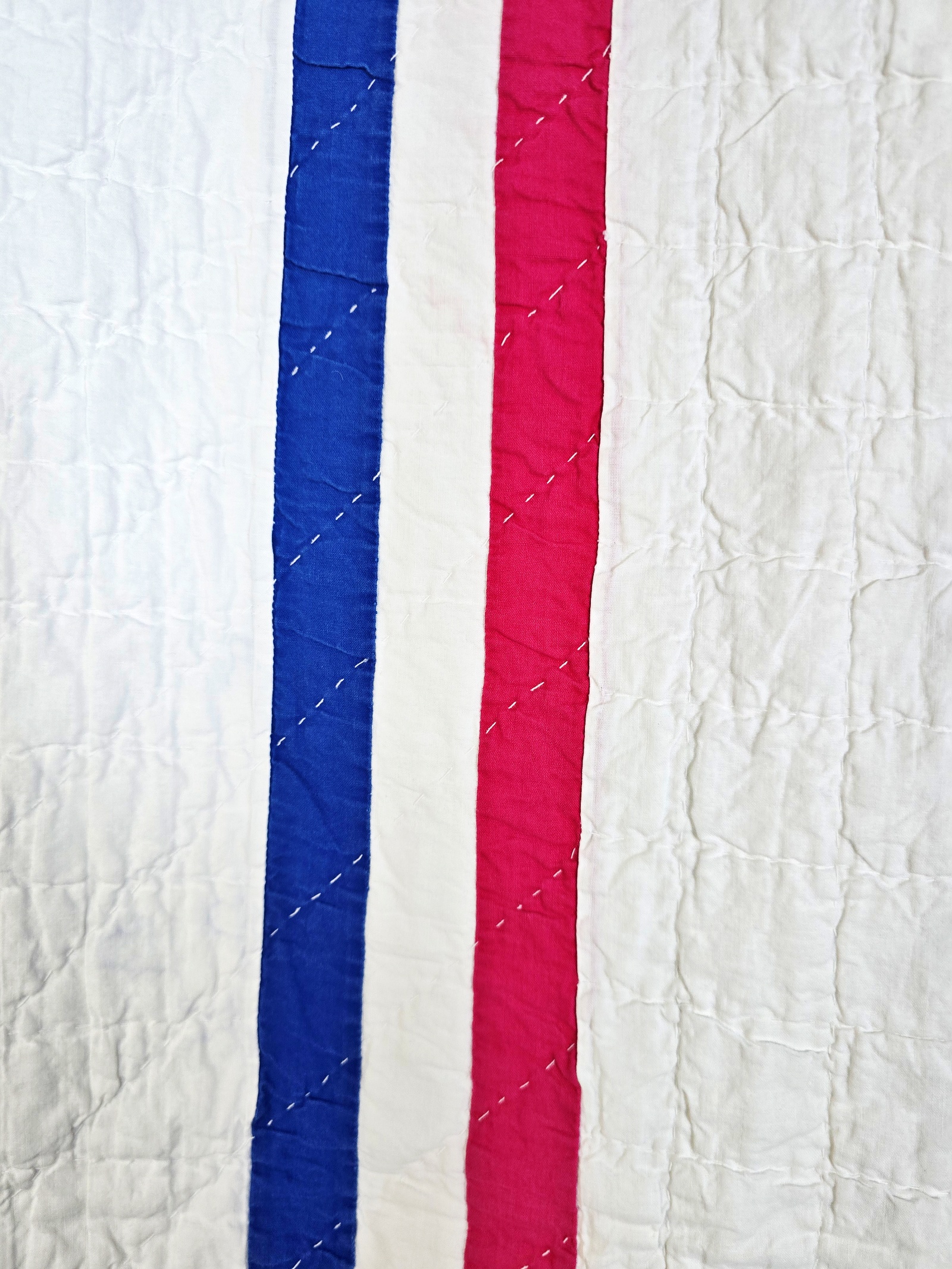 Vintage c1940 Patriotic Stars Quilt