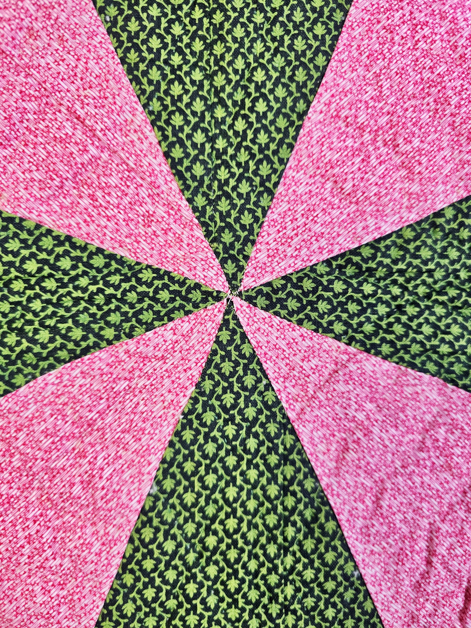 Antique c1870 Star and Crescent Quilt