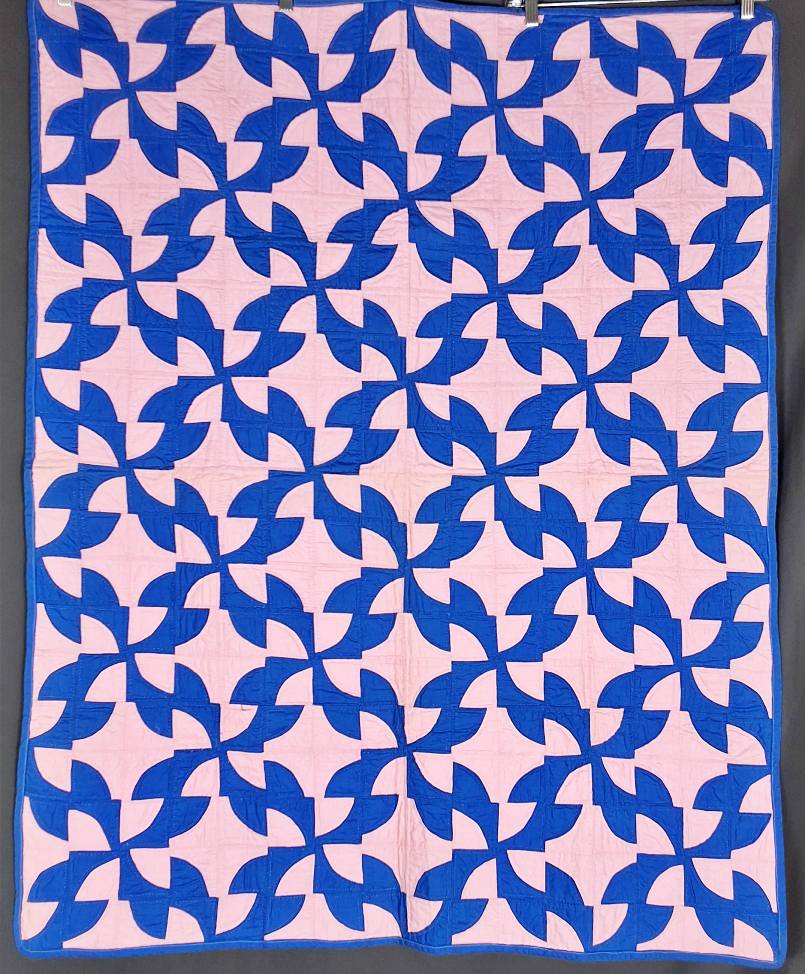 Vintage Path Through the Wilderness Baby Quilt