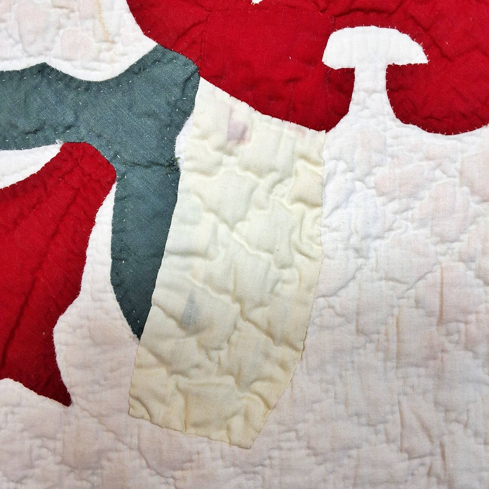 Antique c1880 Tennessee Tulip Quilt