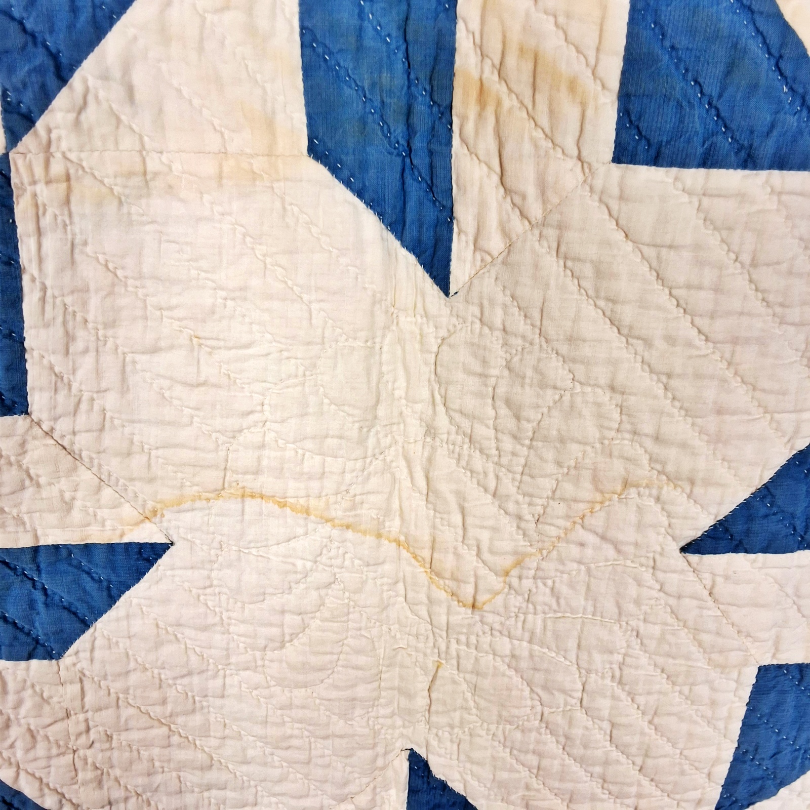 Vintage c1940 Pinwheel Variation Quilt