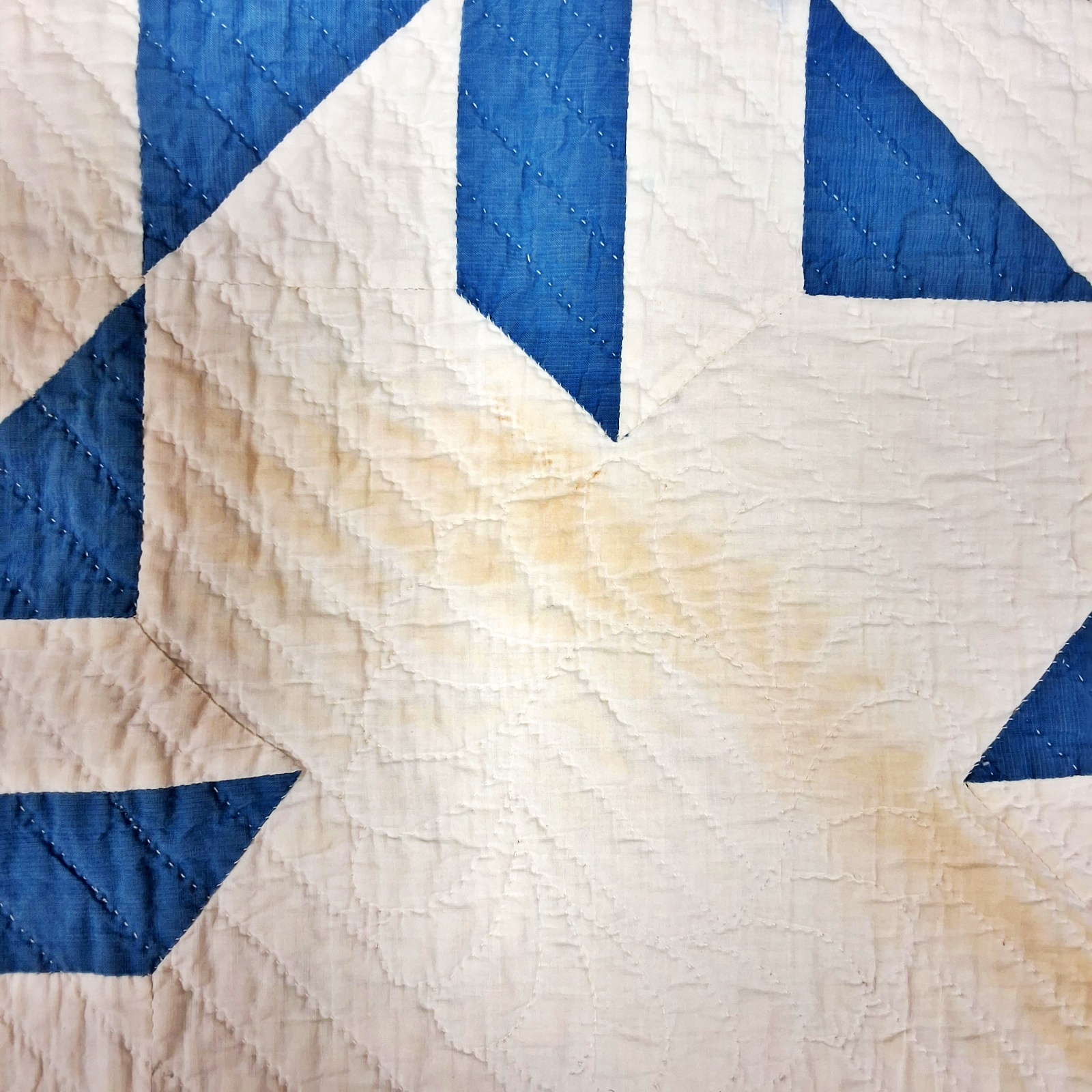 Vintage c1940 Pinwheel Variation Quilt