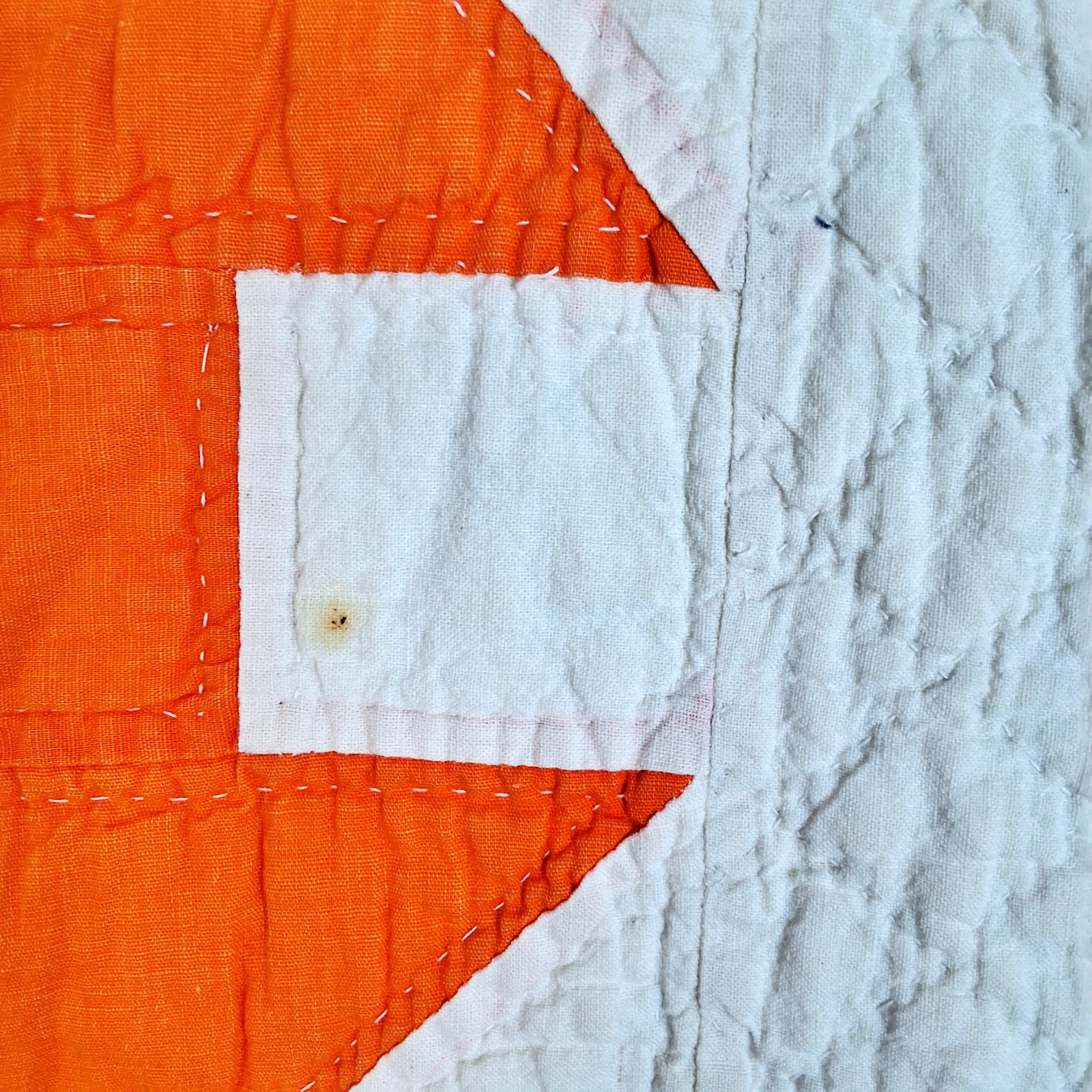 Vintage c1940 Monkey Wrench Quilt
