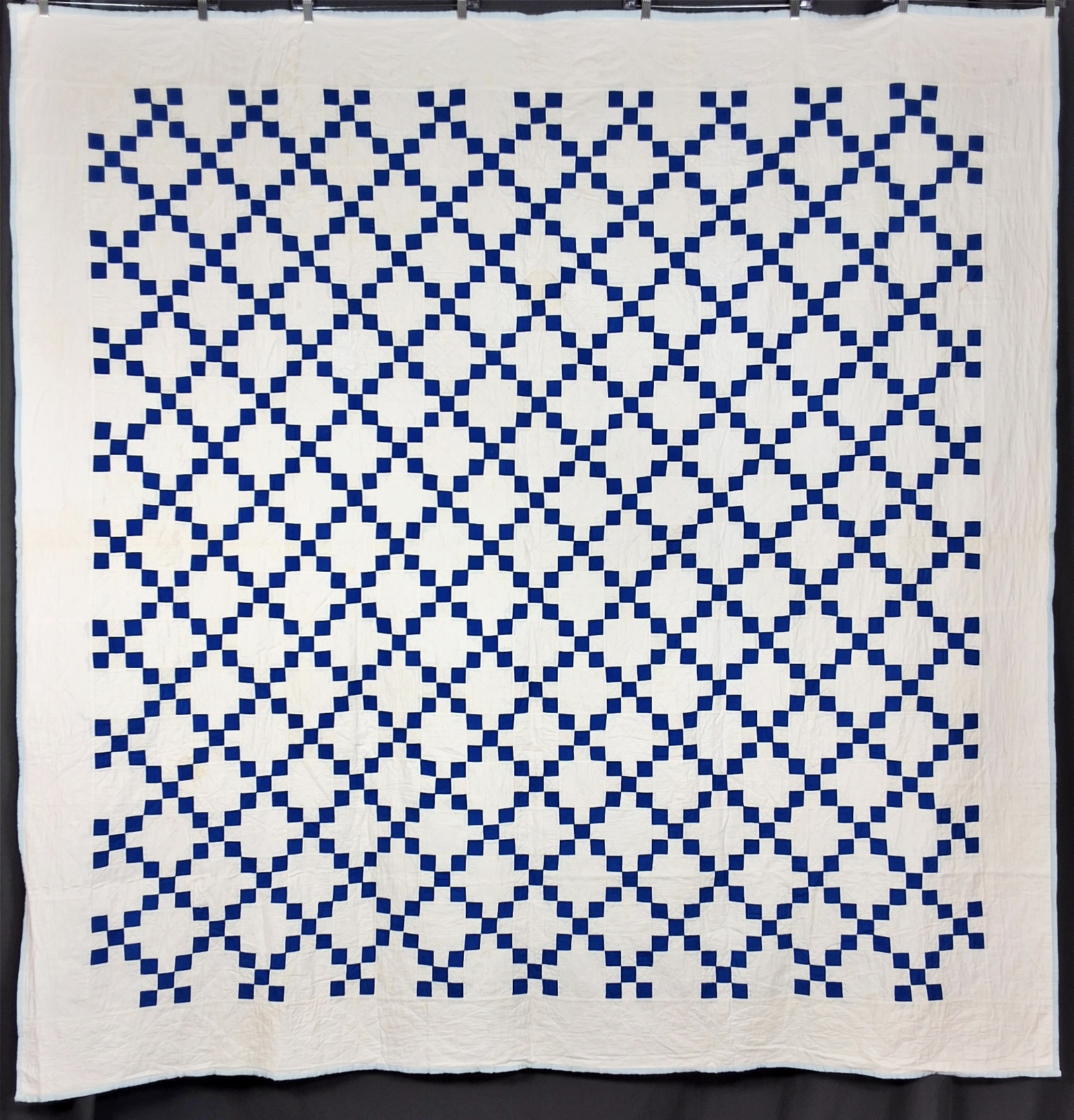 Vintage c1940 Irish Chain Quilt