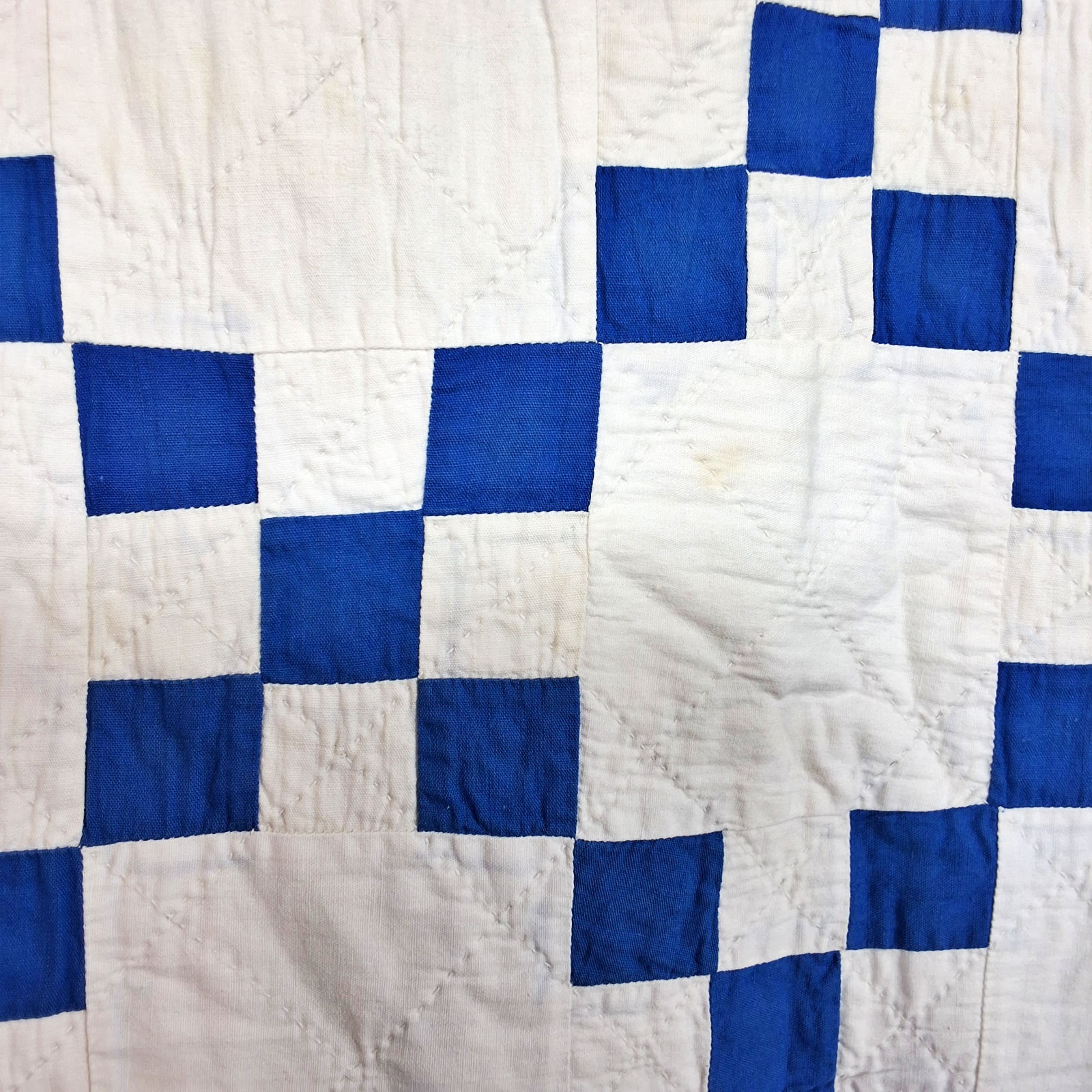 Vintage c1940 Irish Chain Quilt