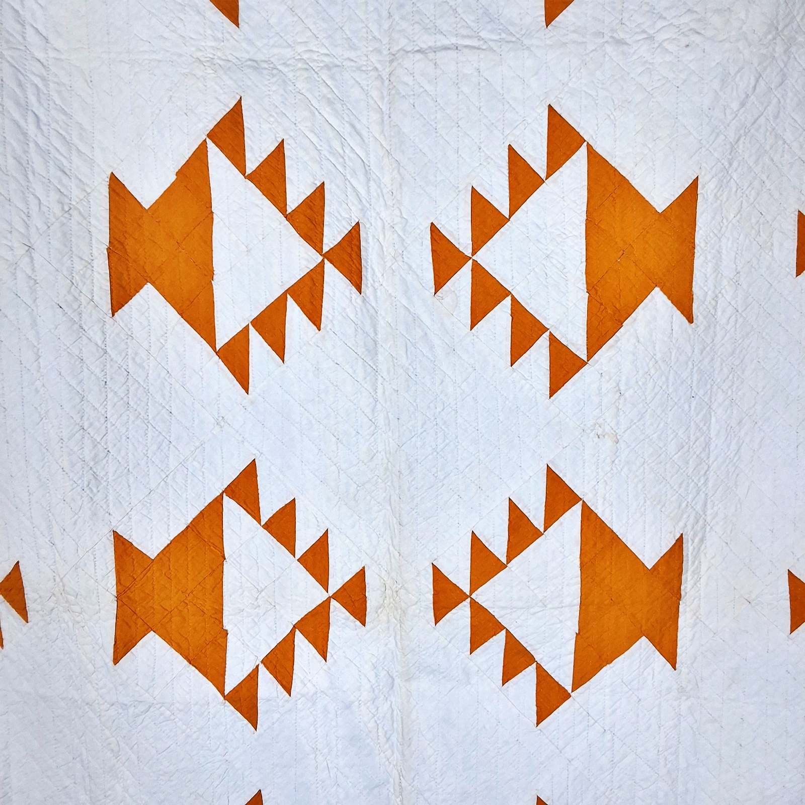 Vintage c1940 Basket Quilt