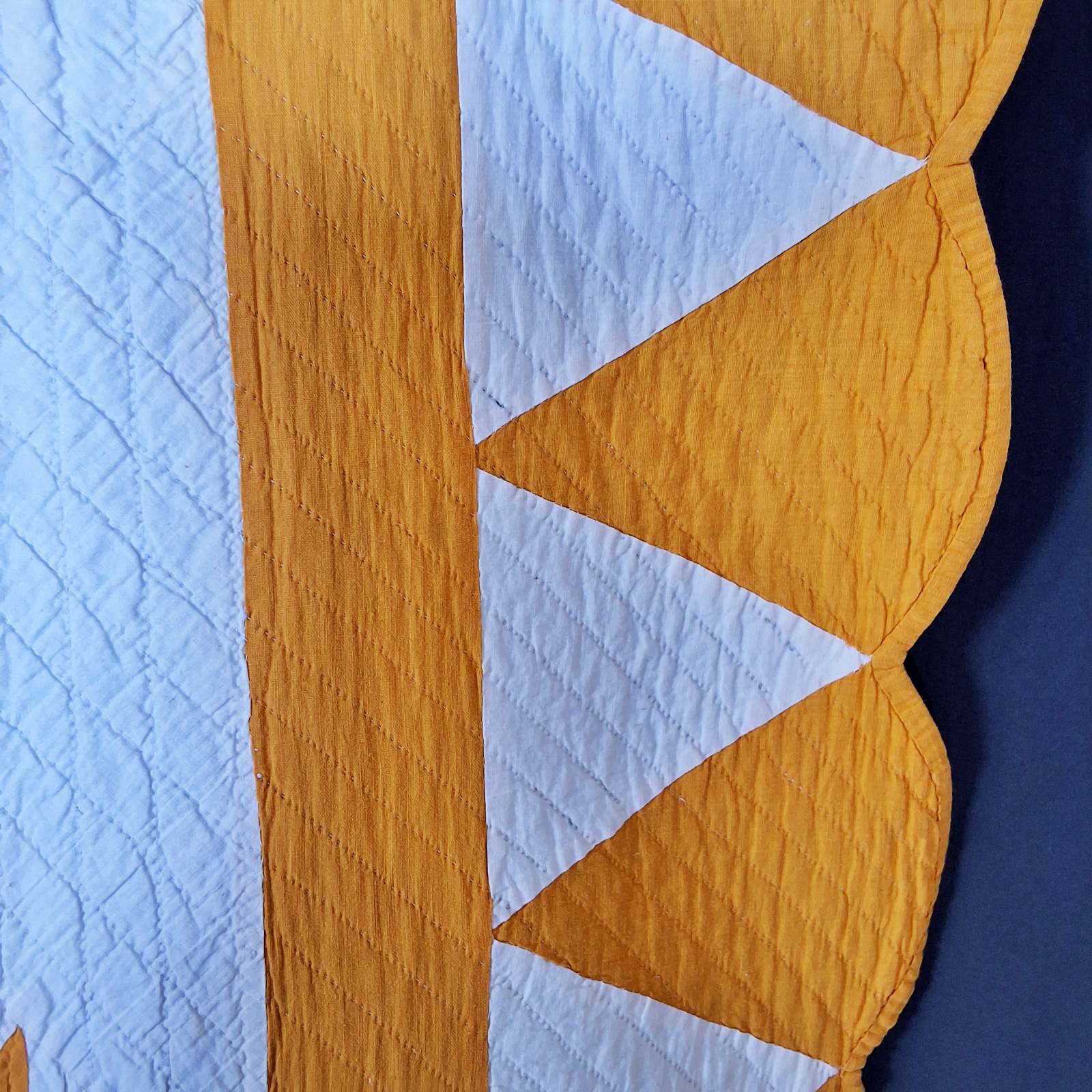 Vintage c1940 Basket Quilt
