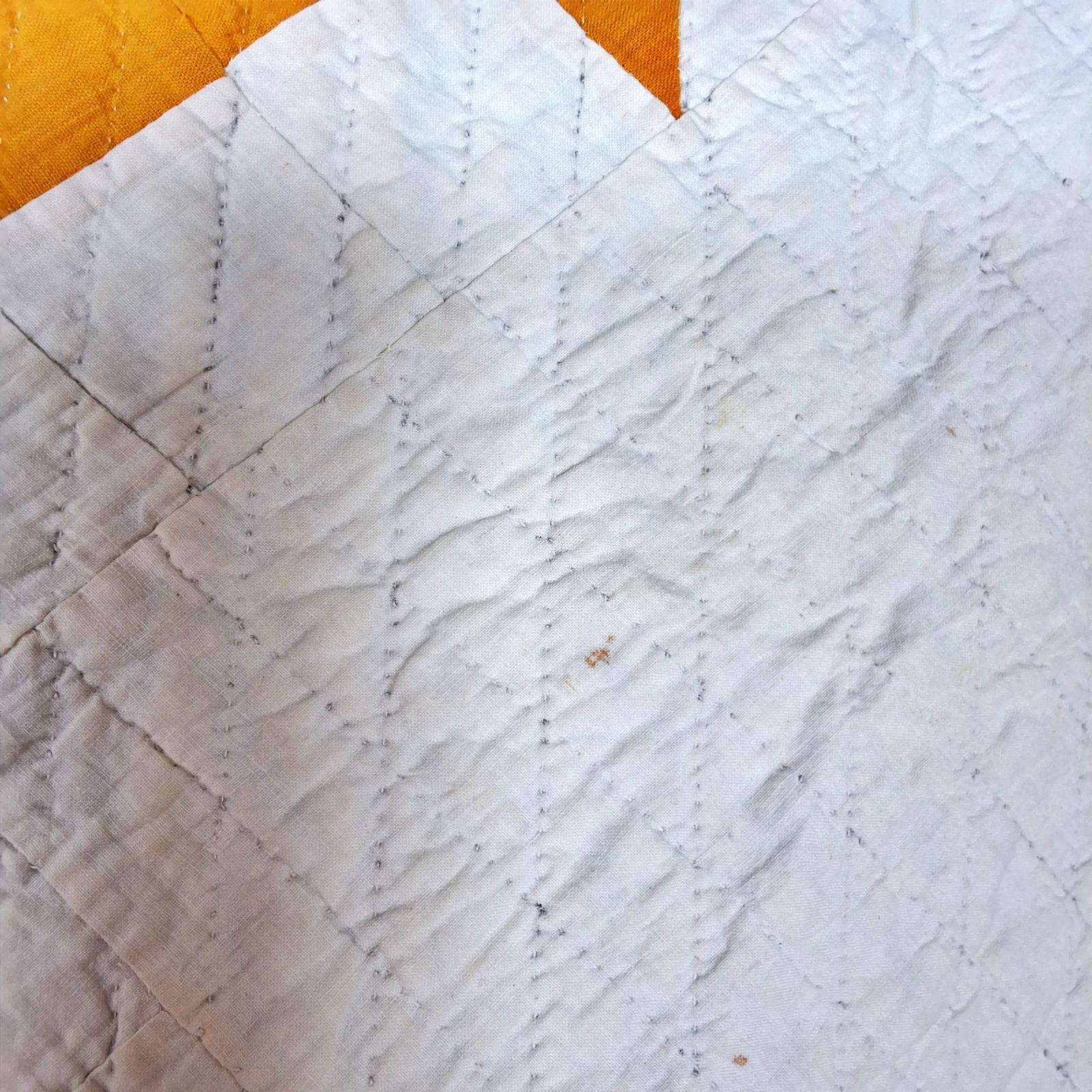 Vintage c1940 Basket Quilt