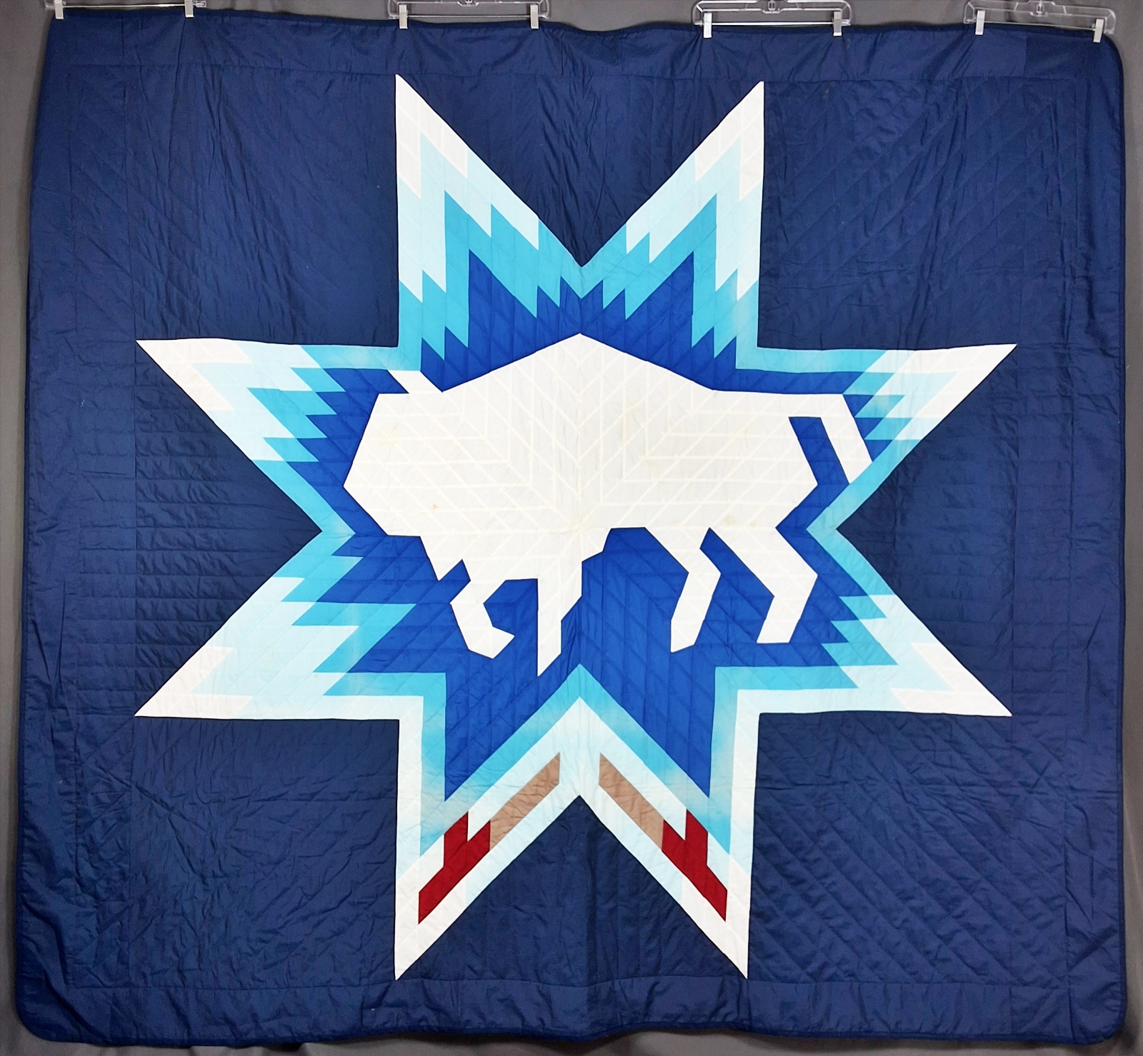Lakota Star Quilt by Norma Blacksmith Oglala Sioux