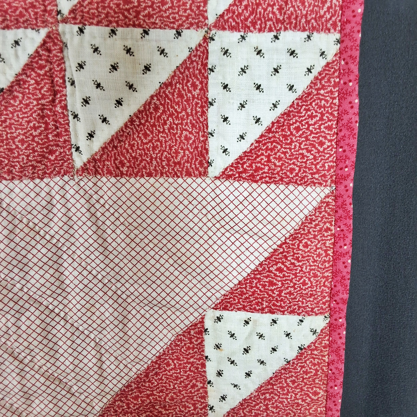 Antique c1900 Birds in the Air Quilt