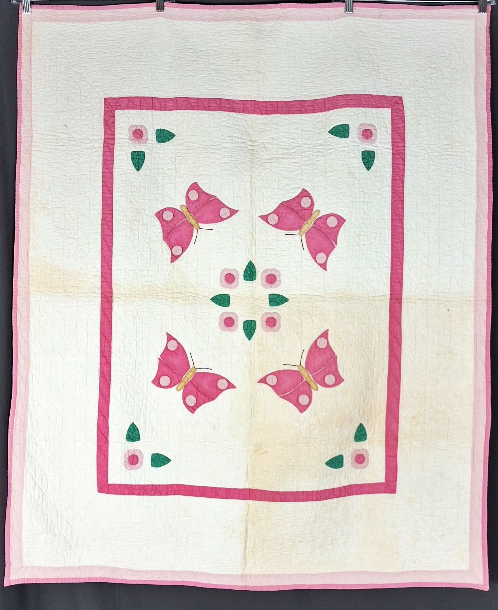 2 Vintage c1950 Child Quilts