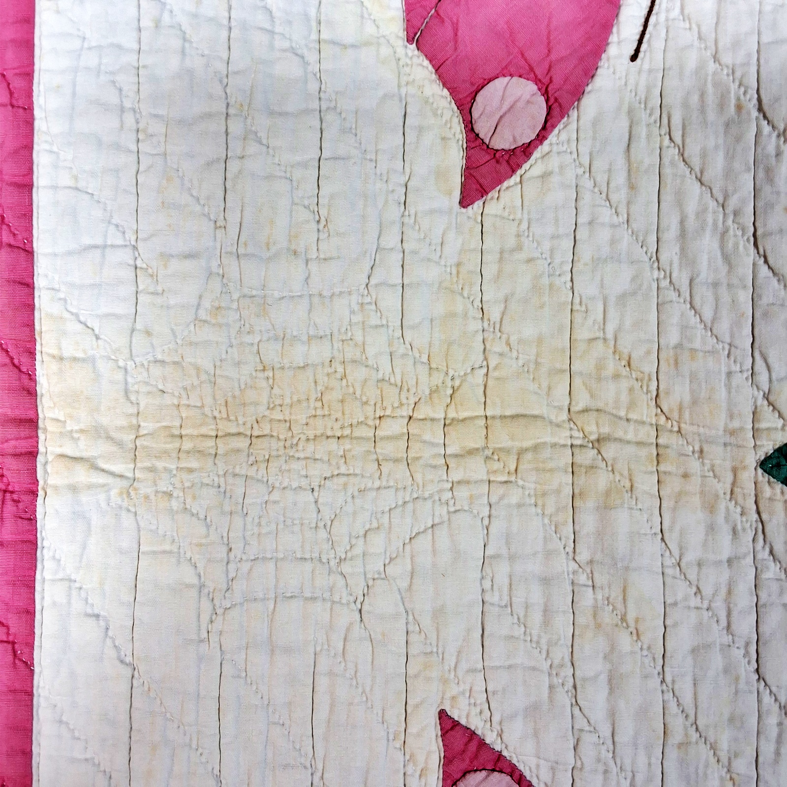 2 Vintage c1950 Child Quilts