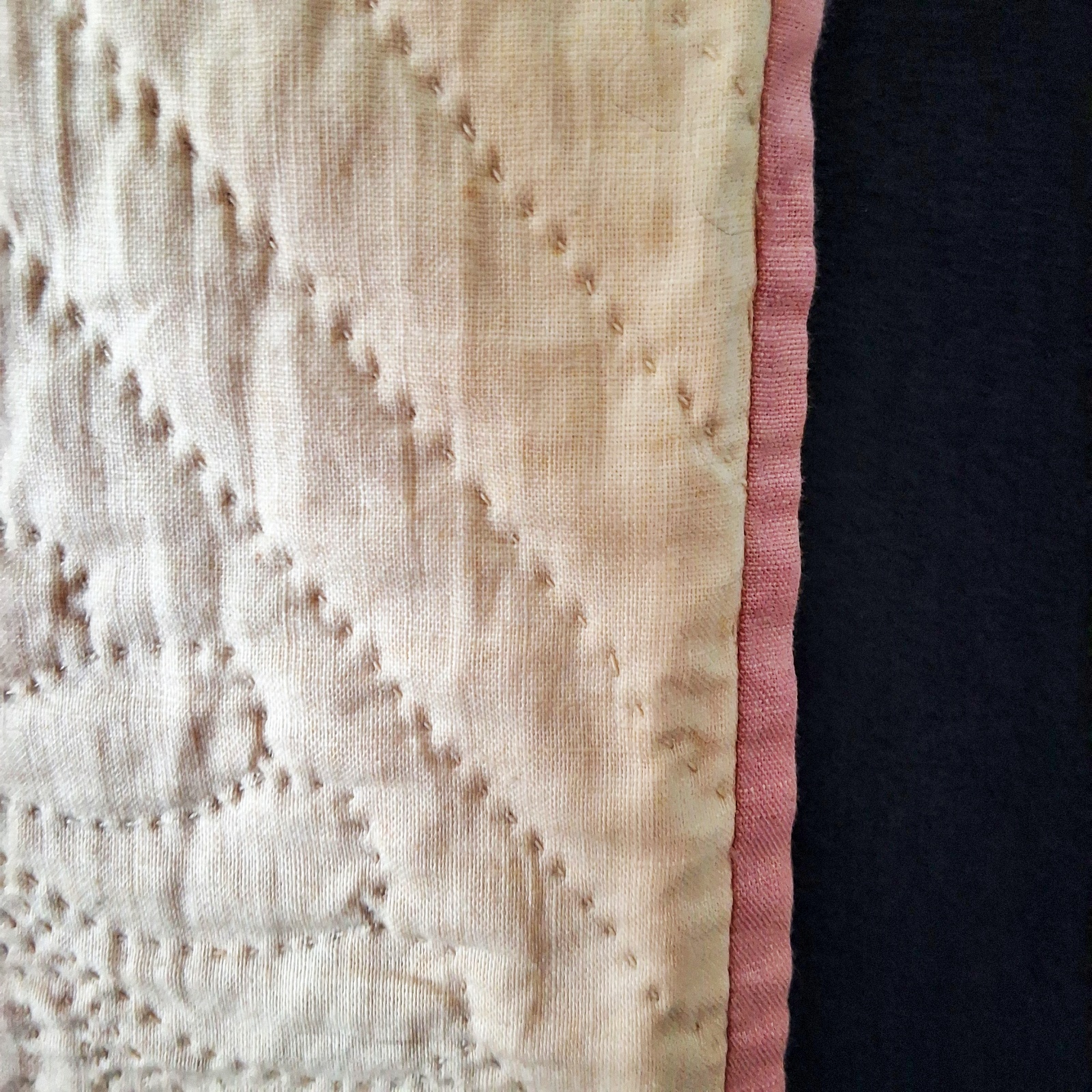 Vintage c1930 Rose of Sharon Quilt