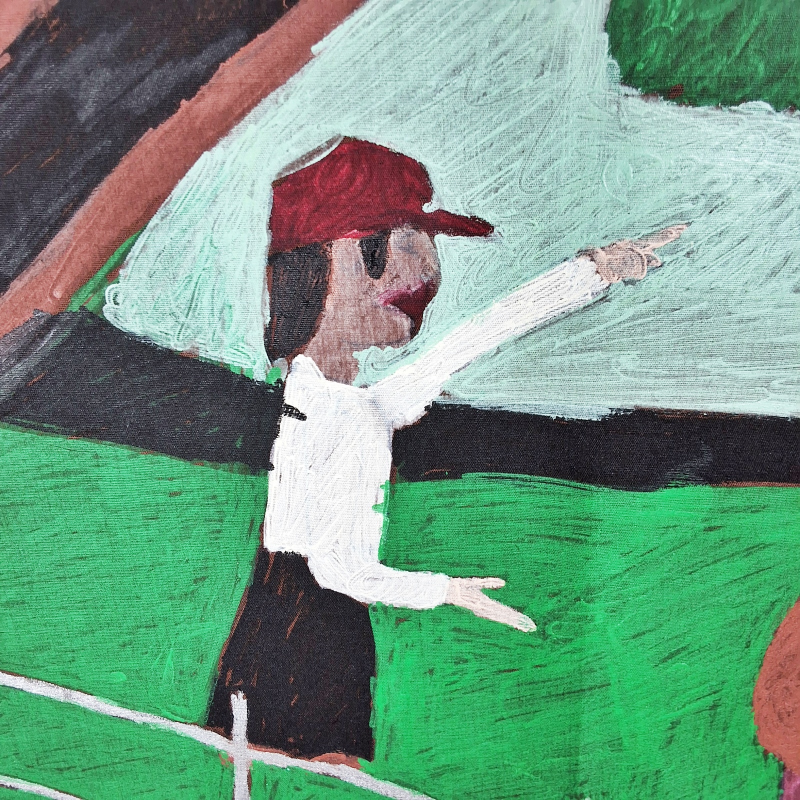 Folk Artist Floretta Emma Warfel Hand Painted Textiles - Family