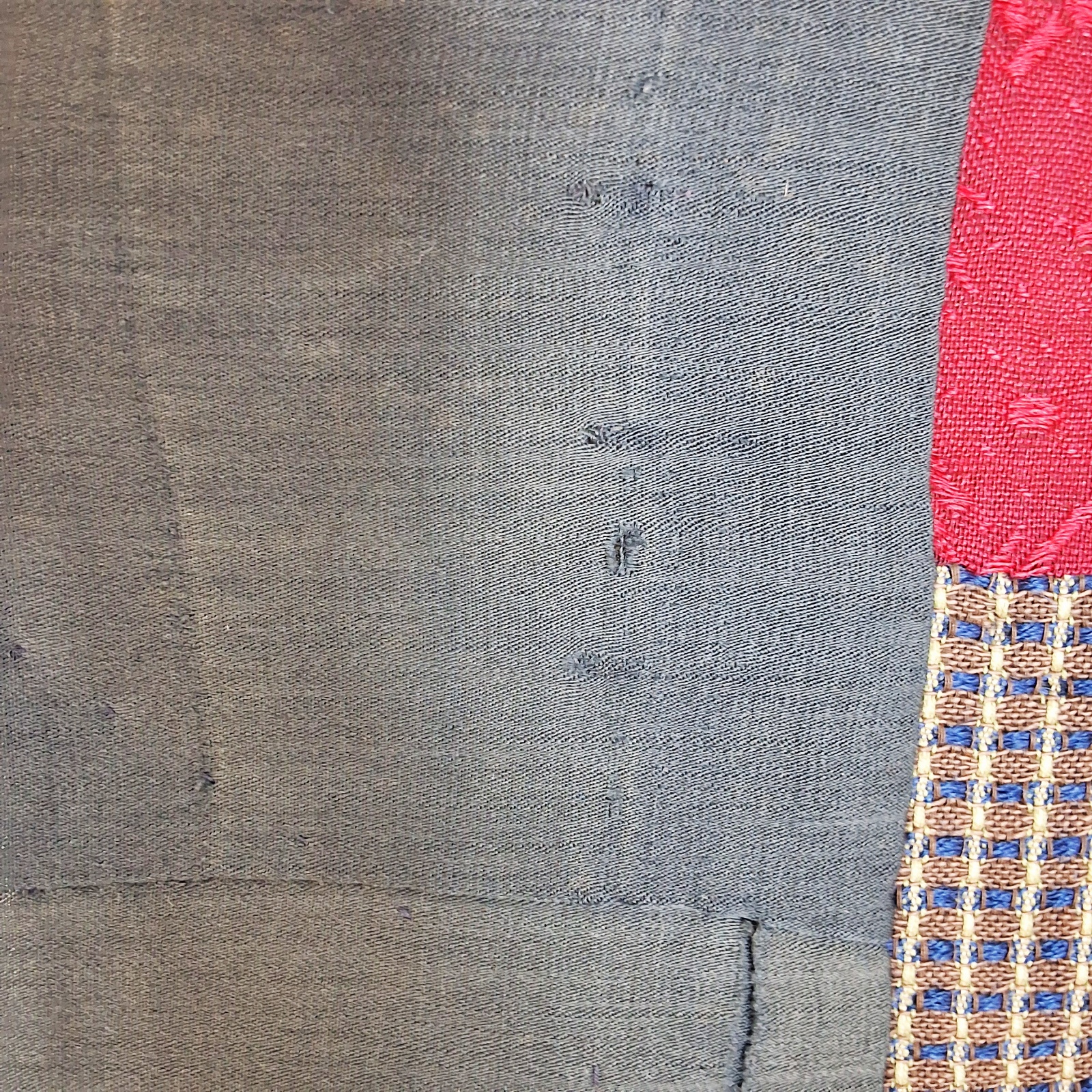 2 Antique 19th Century Quilt - 9 Patch, Courthouse Steps